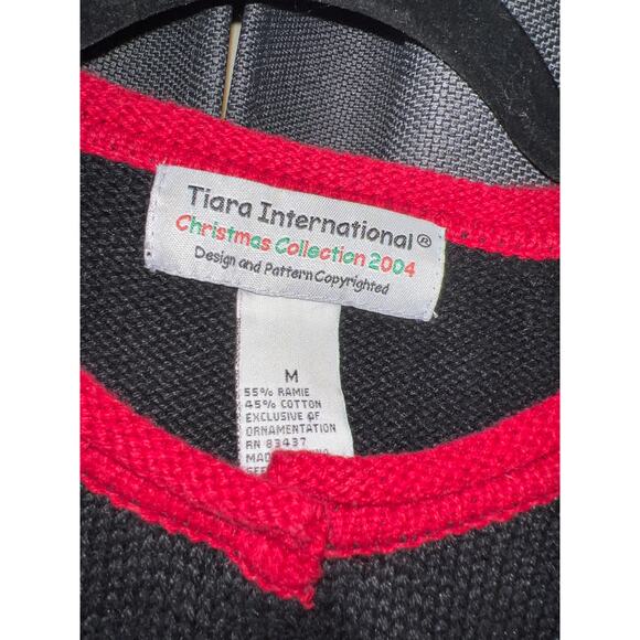 Ugly Christmas Sweater Xmas Cardigan Size Medium Vintage - Picture 2 of 3